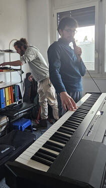 Romain bass n Niels drum