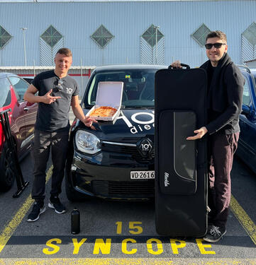 Before La Répète Maël piano n Amin guitar